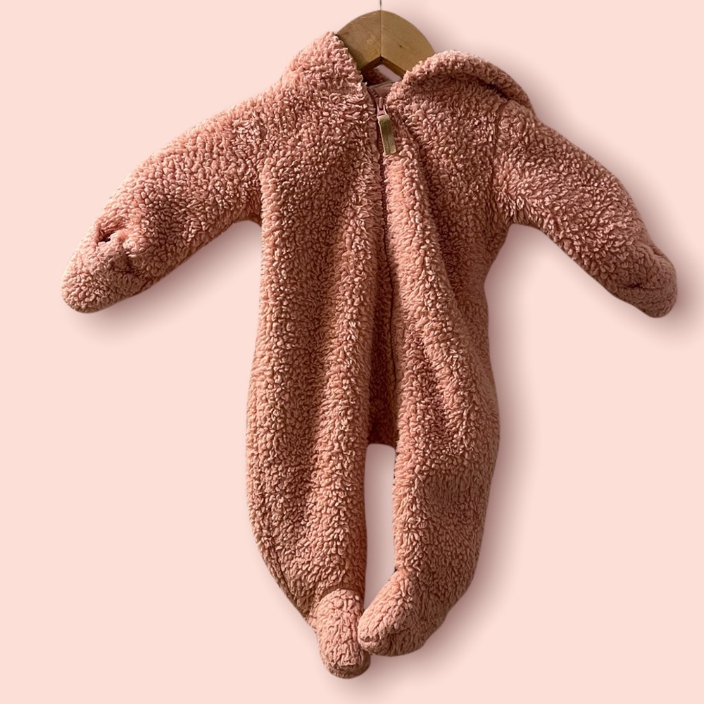Carter’s 3M Light Pink Warm Fuzzy Zip Up